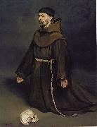 Edouard Manet Un moine en priere USA oil painting artist